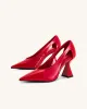 Alessia High Heel Pumps - Red sold by JW PEI