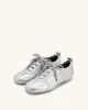 Ferne Streamlined Lustrous Sneakers  - Silver sold by JW PEI