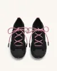 Caitlin Lace-up Ballerina Sneakers - Black sold by JW PEI