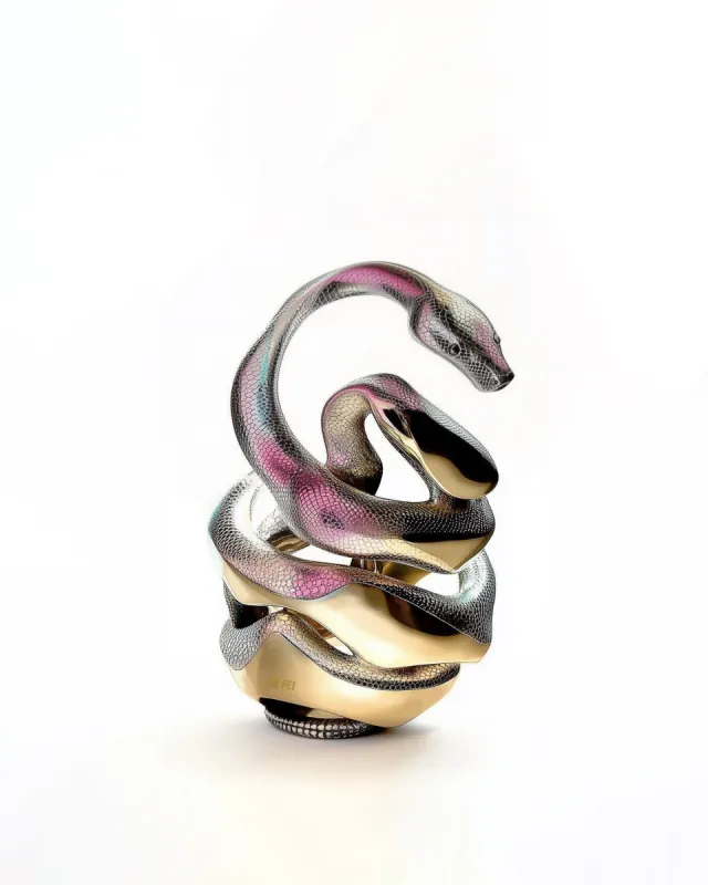 Amara Serpentine Coil Handbag - Multicolor sold by JW PEI