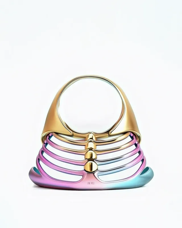 Madison Ribcage Hobo Bag - Multicolor sold by JW PEI