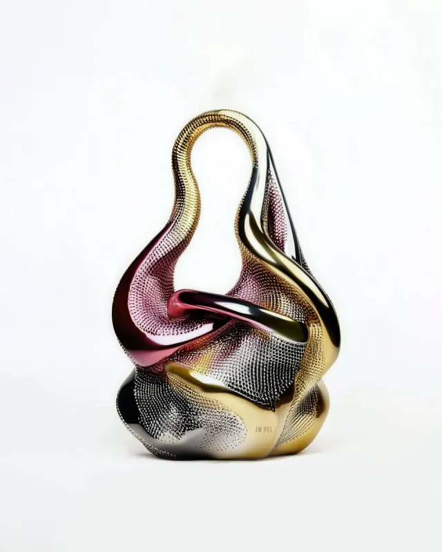 Violet Twisted Hobo Bag - Multicolor sold by JW PEI