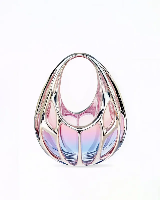 Sophie Iridescent Bloom Hobo Bag - Multicolor sold by JW PEI