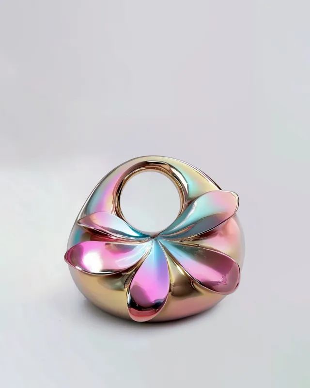 Quinn Iridescent Petal Hobo Bag - Multicolor sold by JW PEI