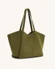 Kiana Large Capacity Tote Bag - Dark Olive sold by JW PEI
