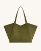 Kiana Large Capacity Tote Bag - Dark Olive sold by JW PEI