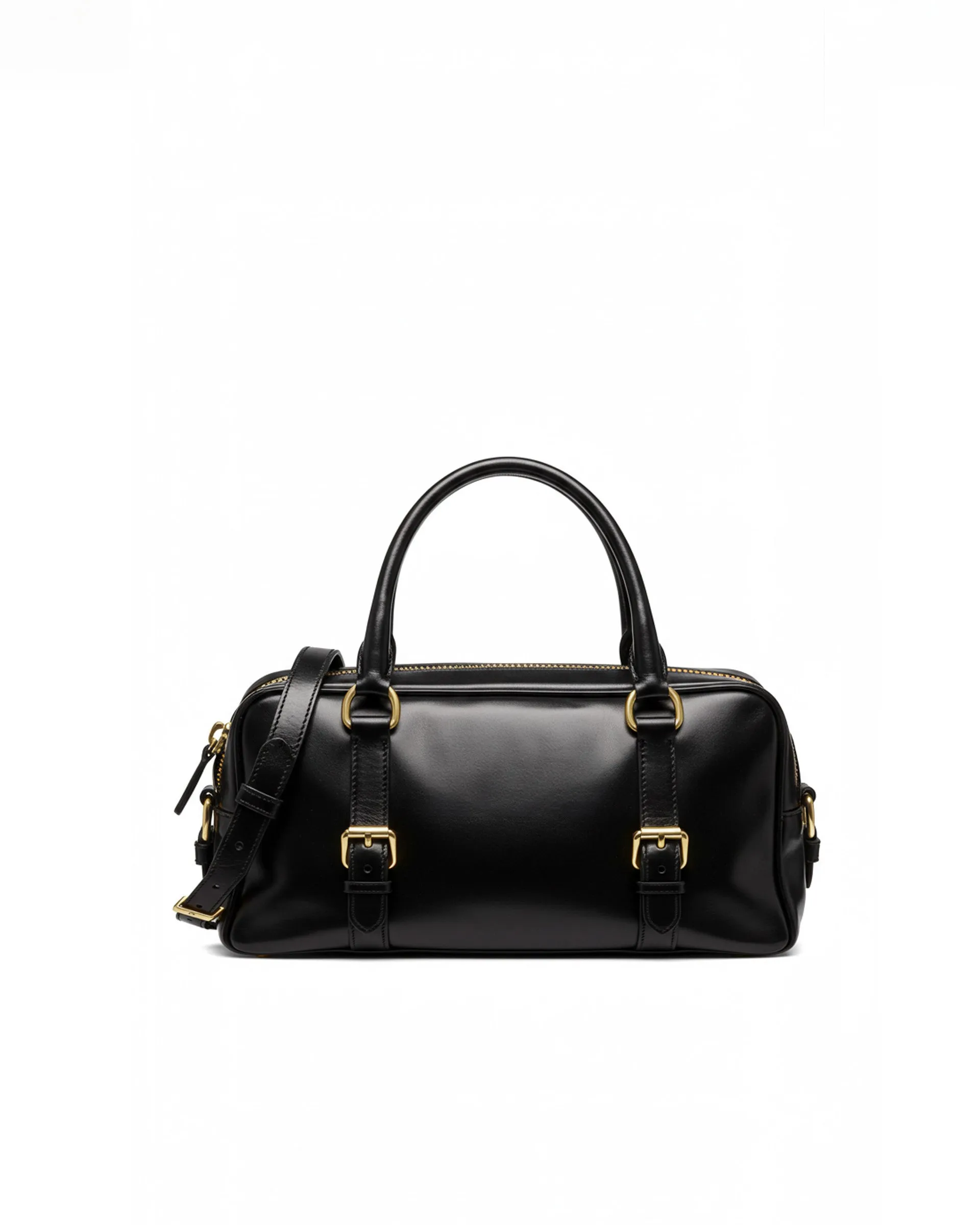 Violet Classic Satchel Bag - Black sold by JW PEI