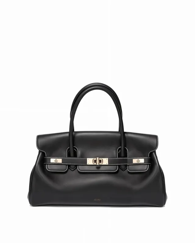 Bella Elegant Stitch Tote - Black sold by JW PEI