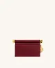 Holly Metal Pendant Embellished Clutch - Claret sold by JW PEI