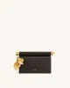 Holly Metal Pendant Embellished Clutch - Dark Brown sold by JW PEI