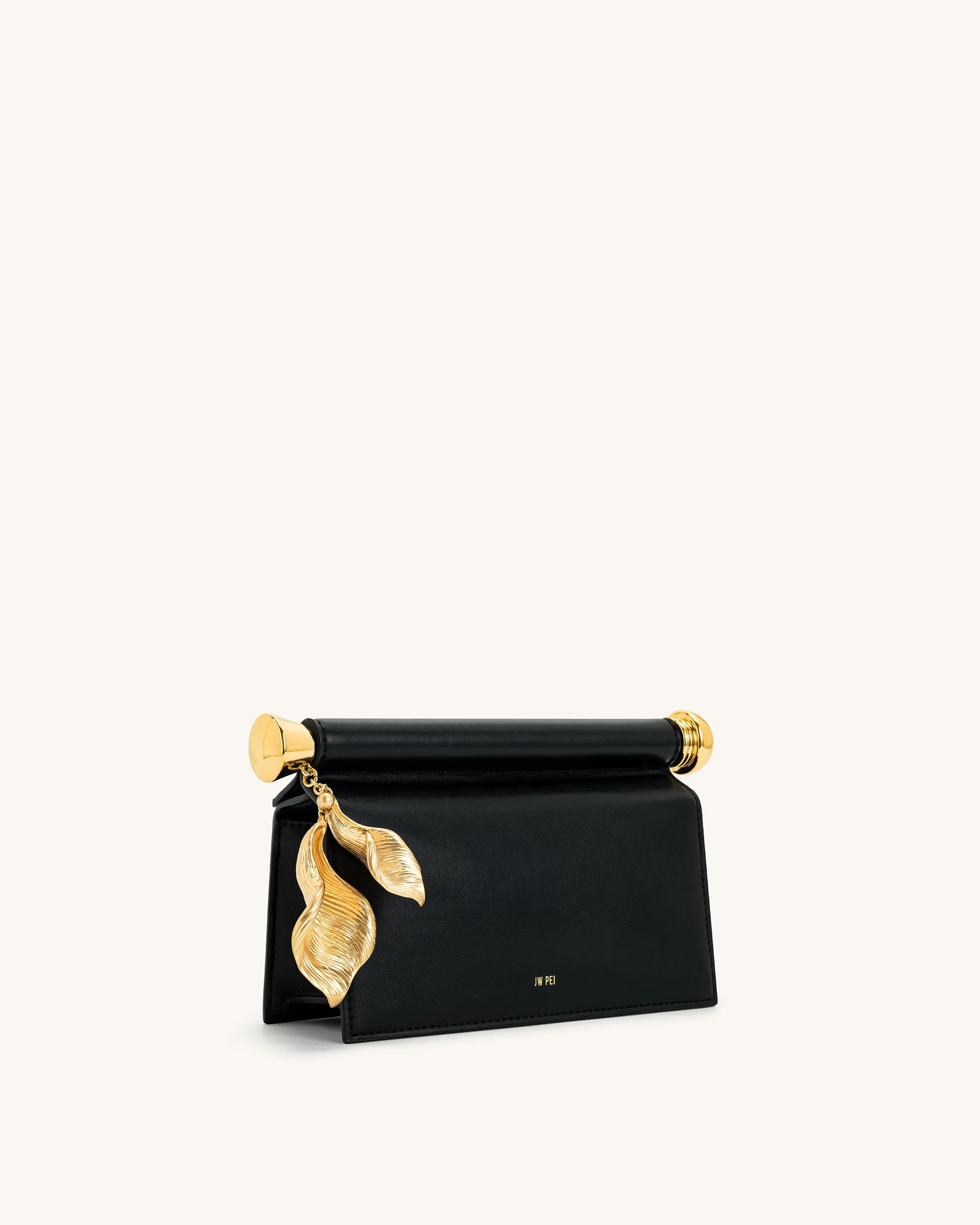 Holly Metal Pendant Embellished Clutch - Black sold by JW PEI product image thumbnail 2