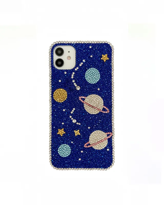 Space Phone Case - Blue Multicolor sold by JW PEI