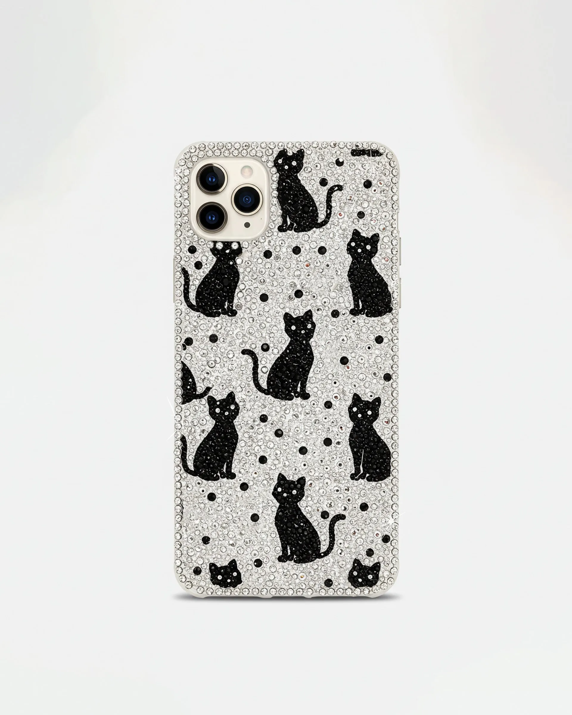 Cat Phone Case - Black/White sold by JW PEI