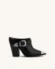 Eleanor Pointed Toe High Heel Boots - Black sold by JW PEI