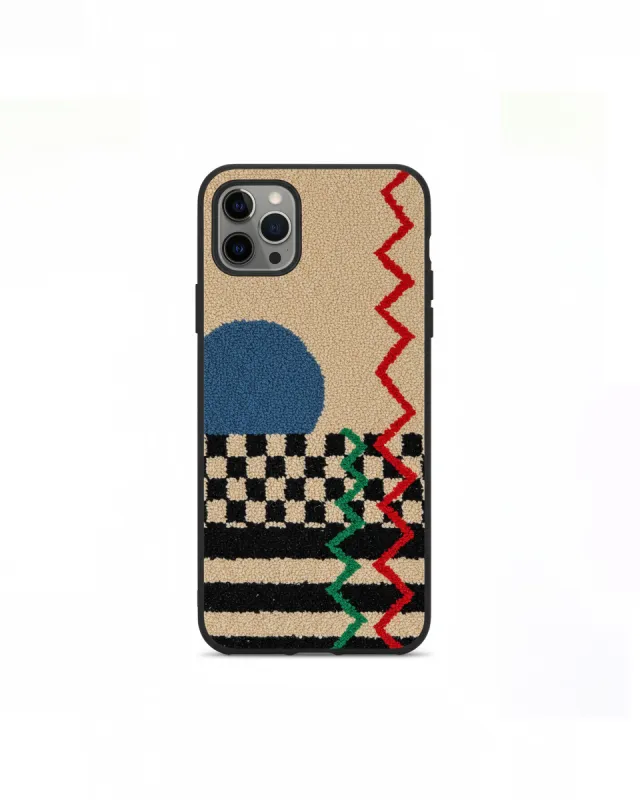 Geometric Patterns Phone Case - Beige Multicolor sold by JW PEI