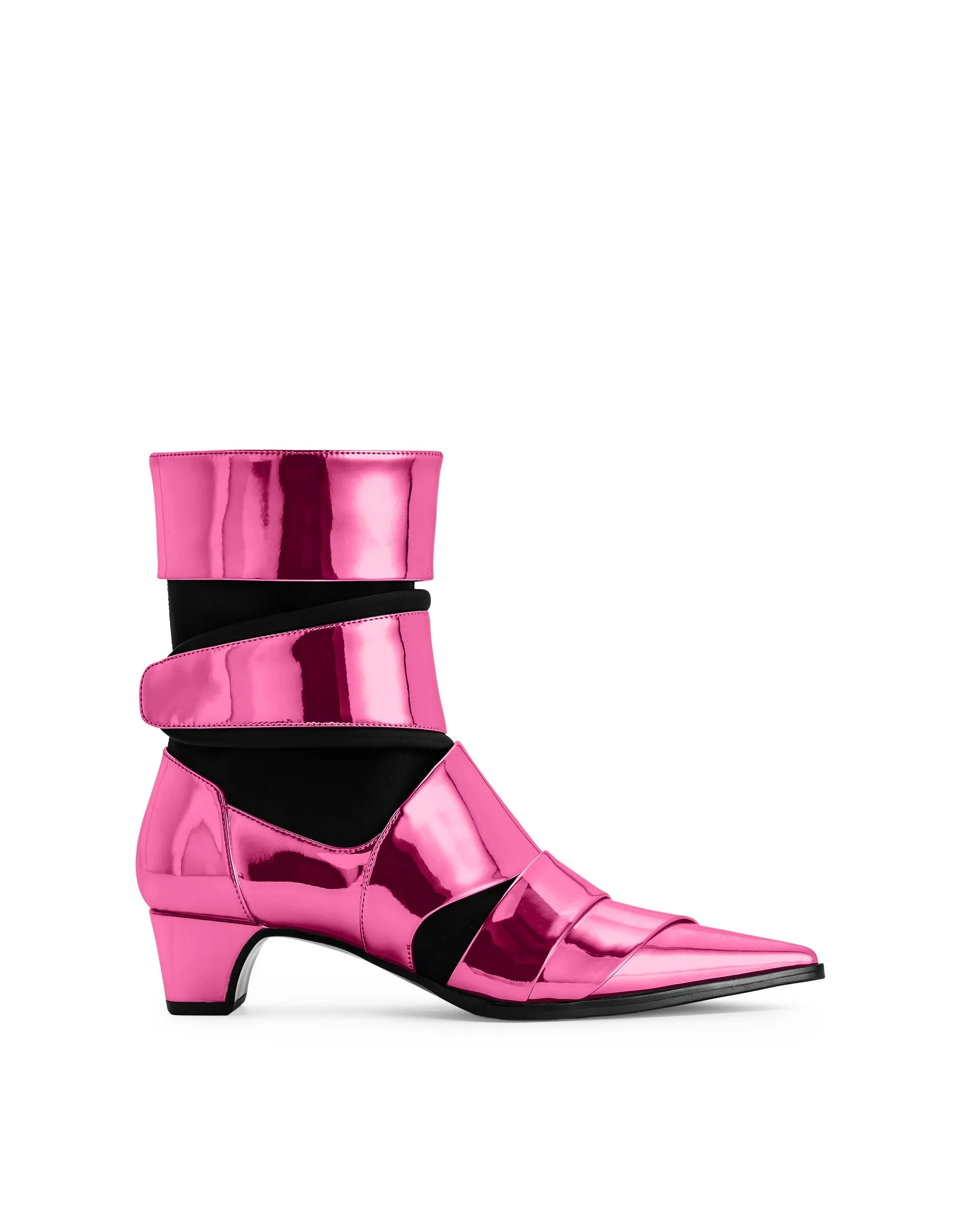 Emily Strap Ankle Boots - Pink sold by JW PEI product image thumbnail 2