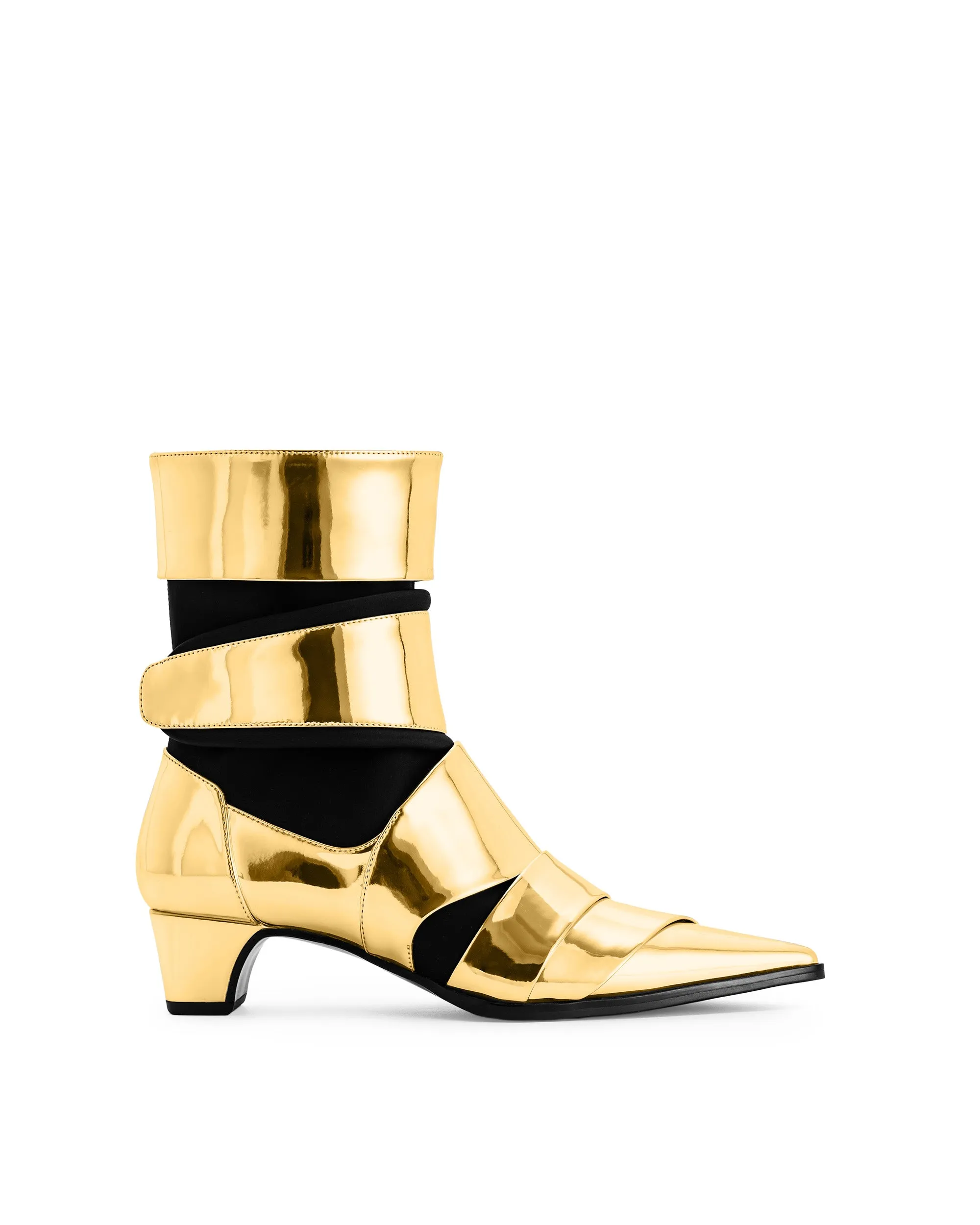 Emily Strap Ankle Boots - Gold sold by JW PEI product image thumbnail 2