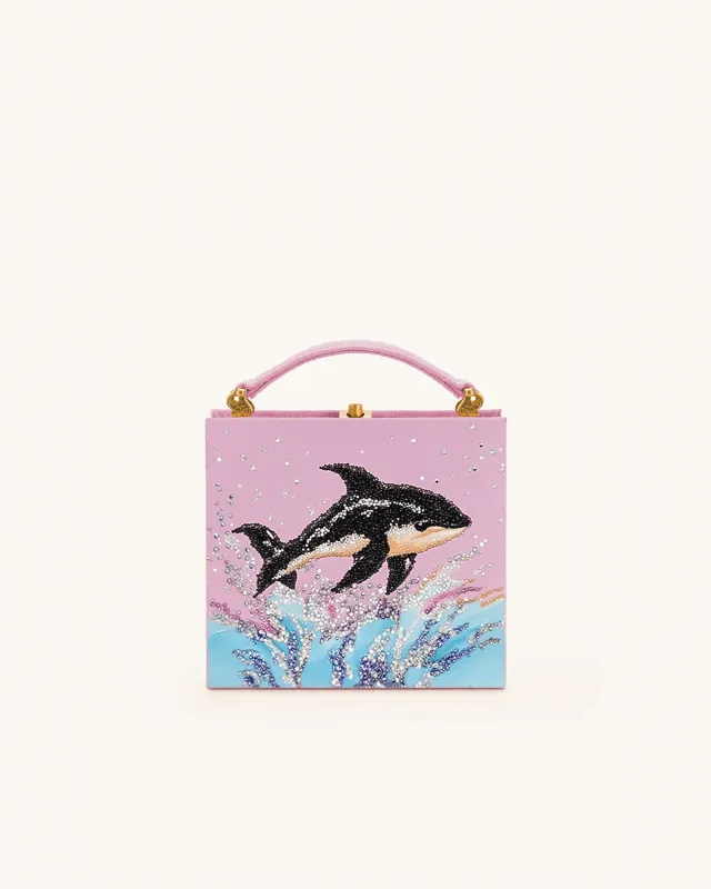 Naomi Ocean Leap Handbag - Lavender sold by JW PEI