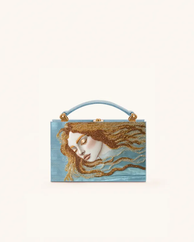 Scarlett Dreamy Ocean Girl Handbag - Sky Blue sold by JW PEI