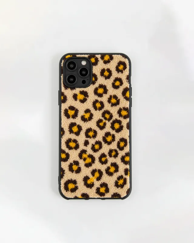 Leopard Print Phone Case - Multicolor Beige sold by JW PEI