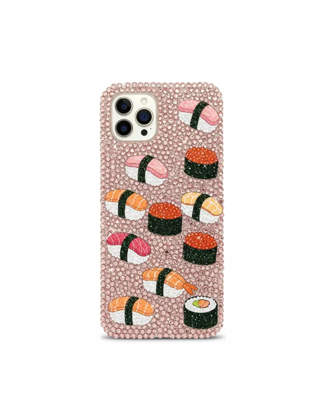 Sushi Phone Case - Multicolor Pink sold by JW PEI