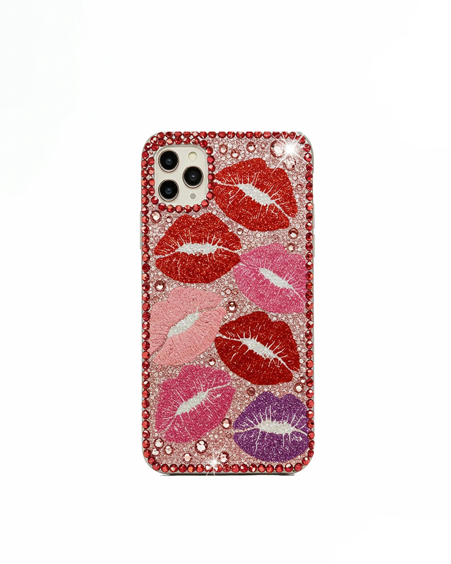 Kiss of Glamour Phone Case - Multicolor Red sold by JW PEI