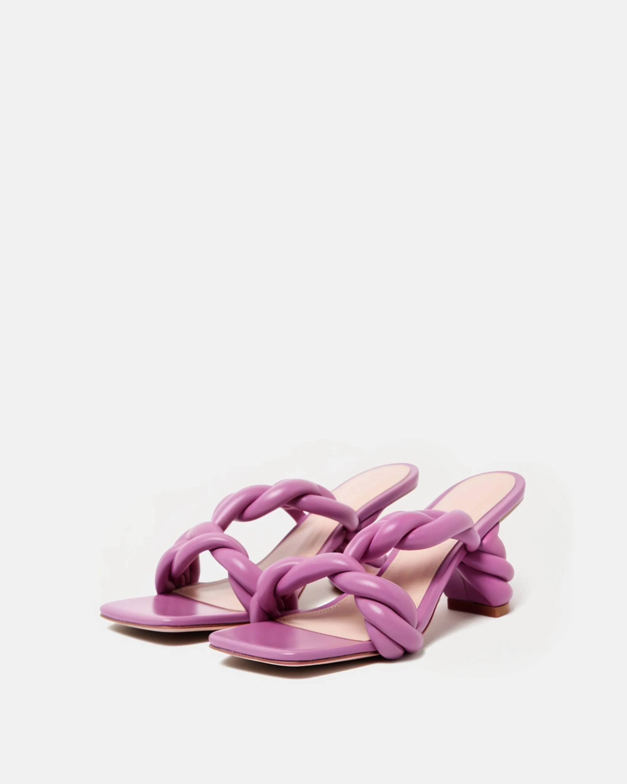 Sofia Padded Strap Mules - Pink sold by JW PEI