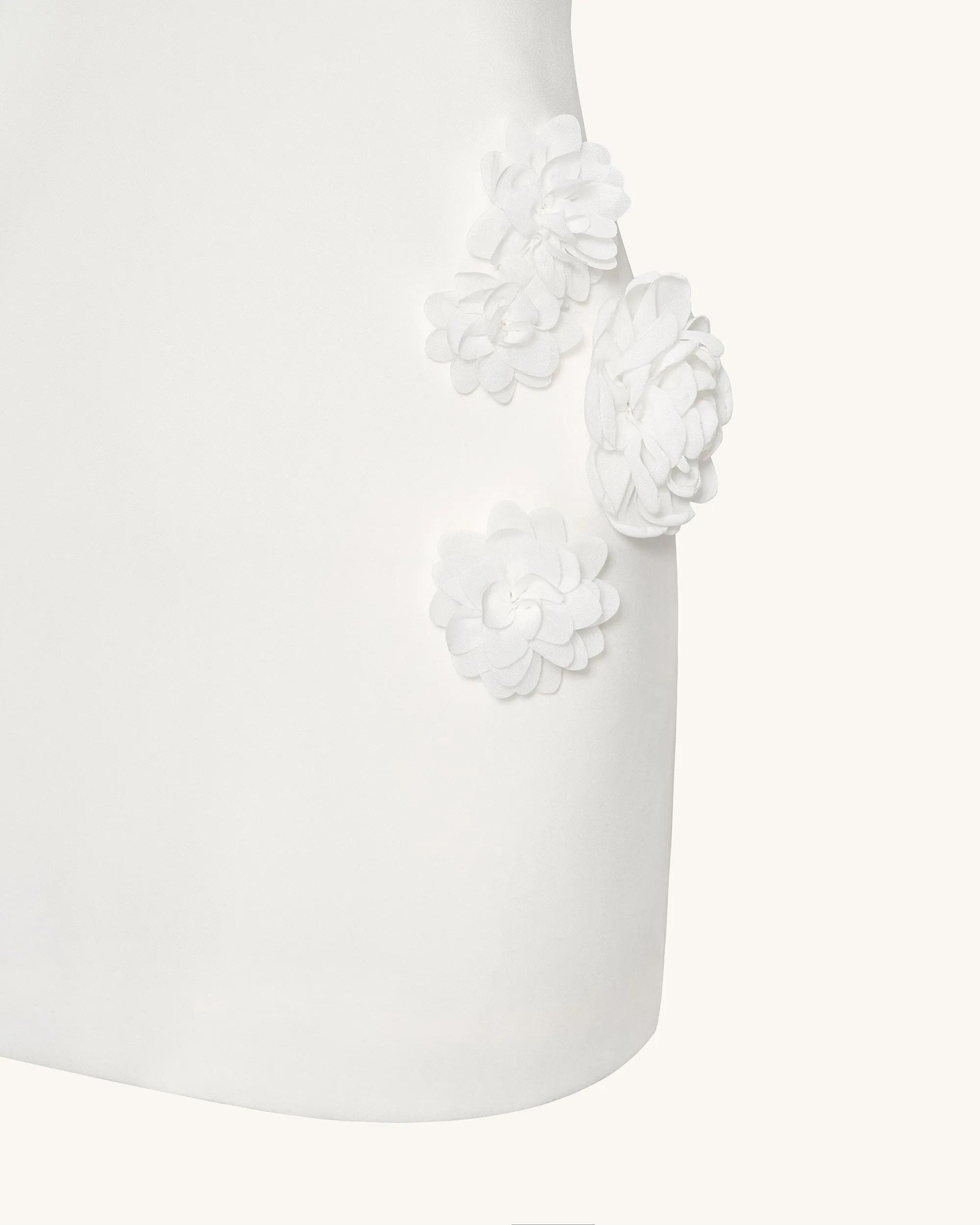 Blooming Beauty Evening Dress - White sold by JW PEI product image thumbnail 4