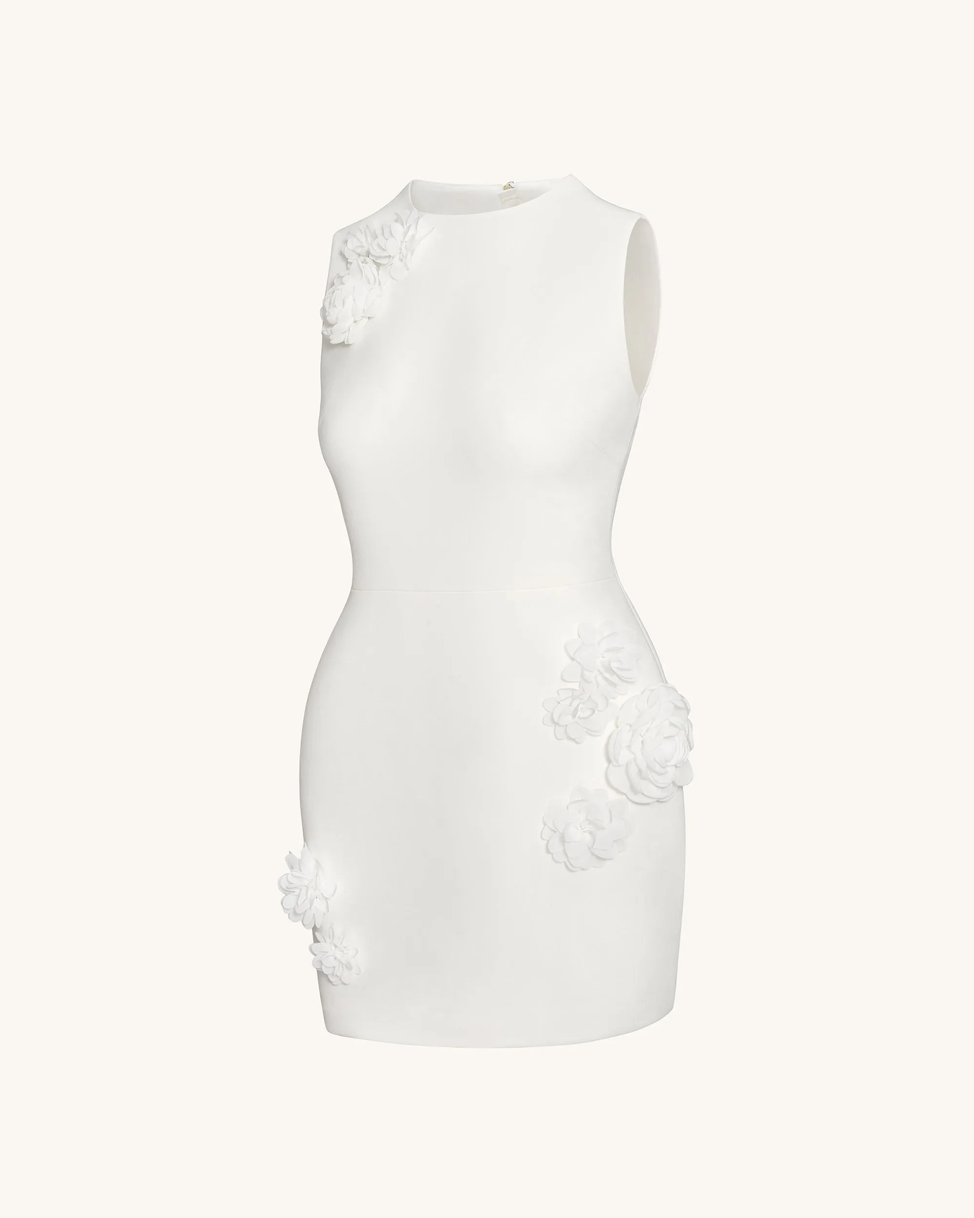 Blooming Beauty Evening Dress - White sold by JW PEI product image thumbnail 2