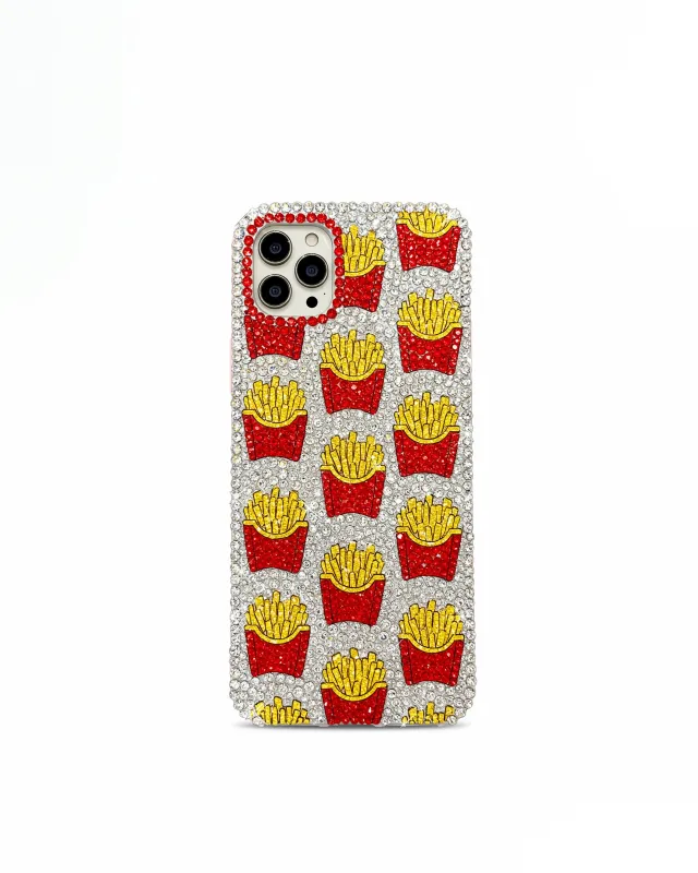 Fries Fantasy Phone Case - Multicolor Silver sold by JW PEI