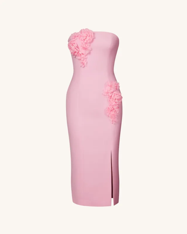Petal Perfection Cocktail Dress - Pink sold by JW PEI