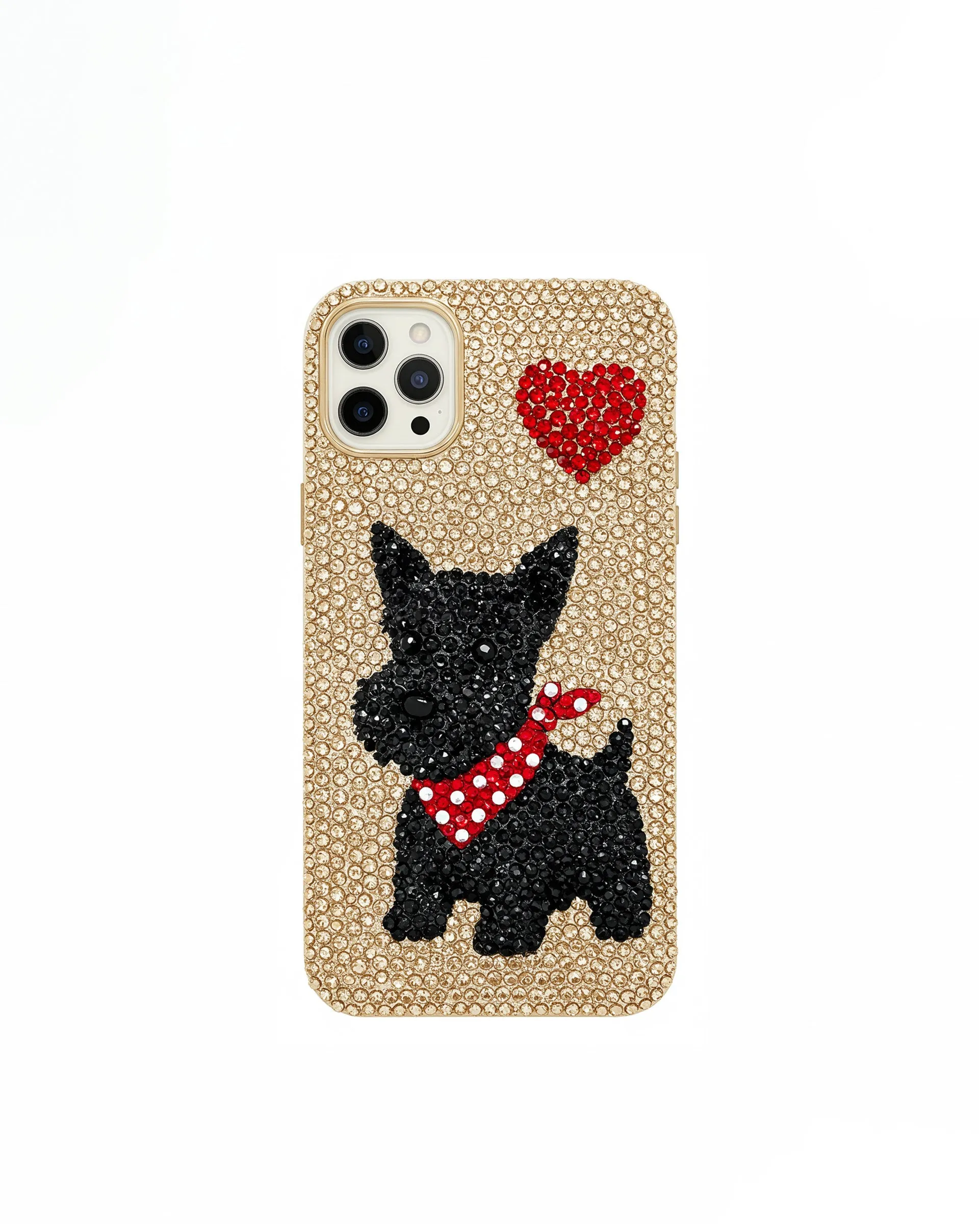 Scottie Love Phone Case - Multicolor Beige sold by JW PEI