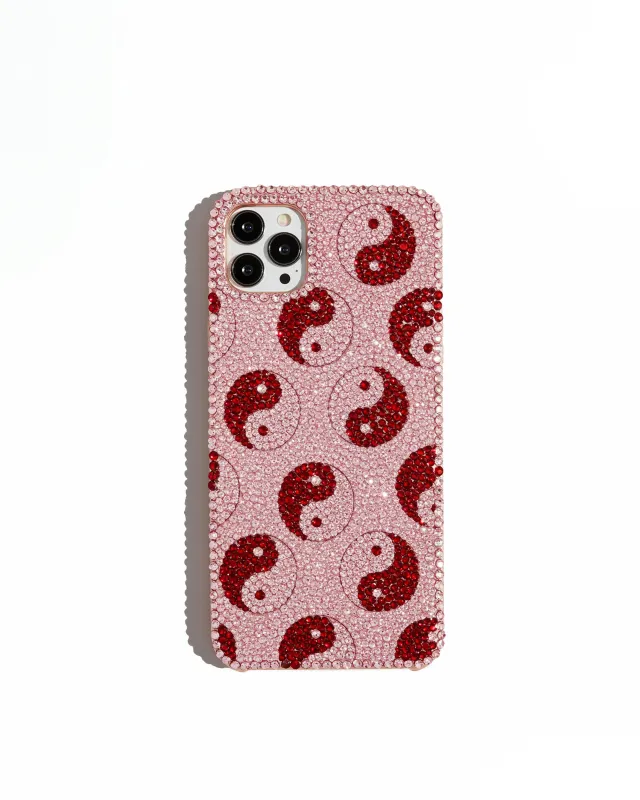 Yin Yang Glam Phone Case - Multicolor Pink sold by JW PEI