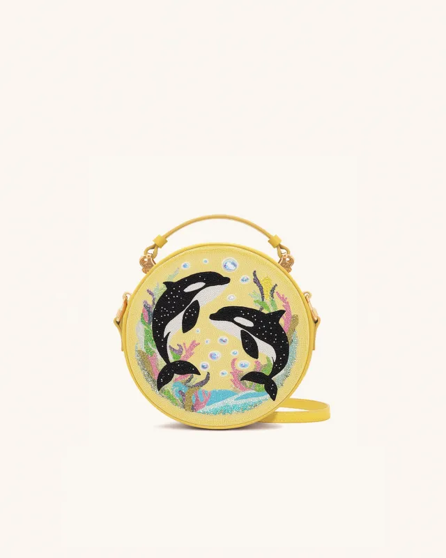 Orca Round Bag - Multicolor Yellow sold by JW PEI