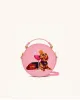 Puppy Wine Round Handbag - Multicolor Pink sold by JW PEI