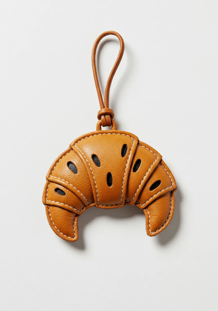 Croissant Charm - Brown/Black sold by JW PEI