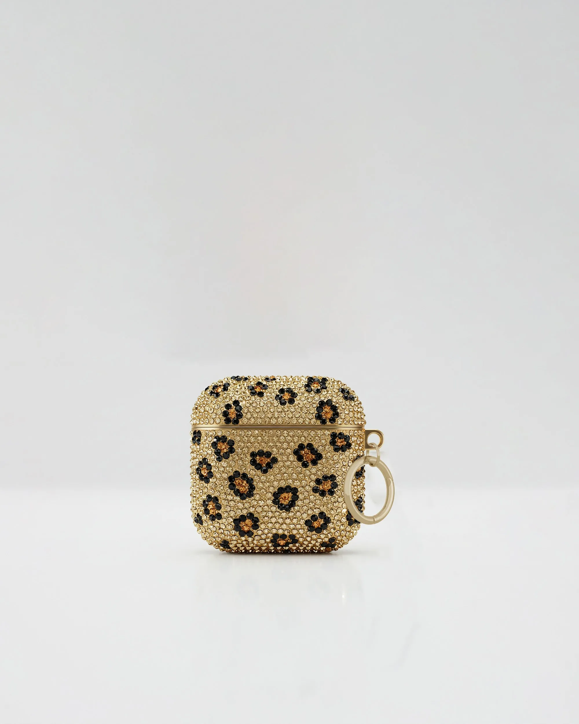 Leopard Luxe AirPods Case - Multicolor Beige sold by JW PEI