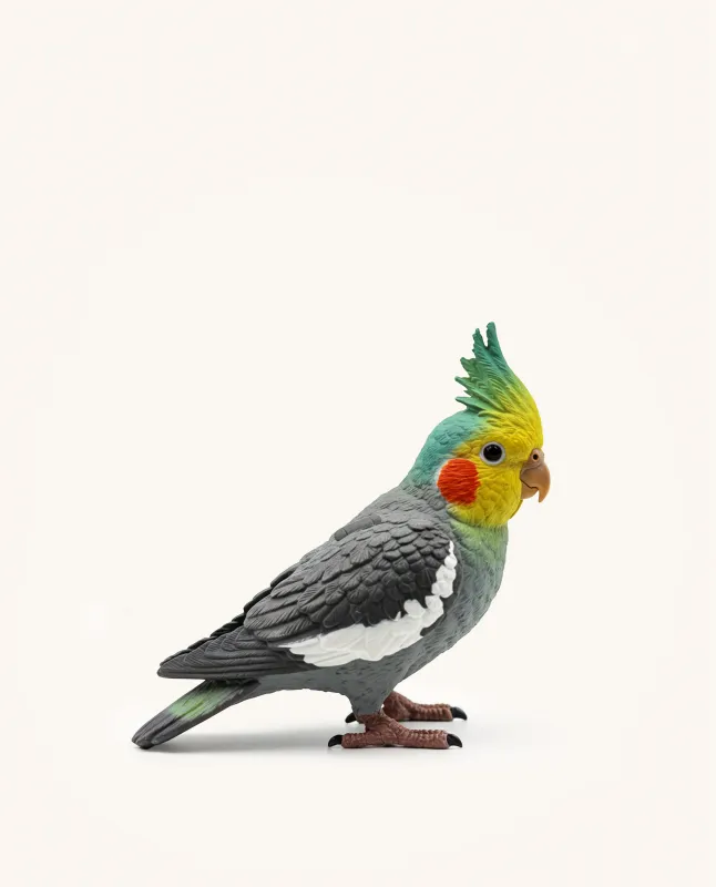 Gray Cockatiel Clutch Bag - Multicolor sold by JW PEI