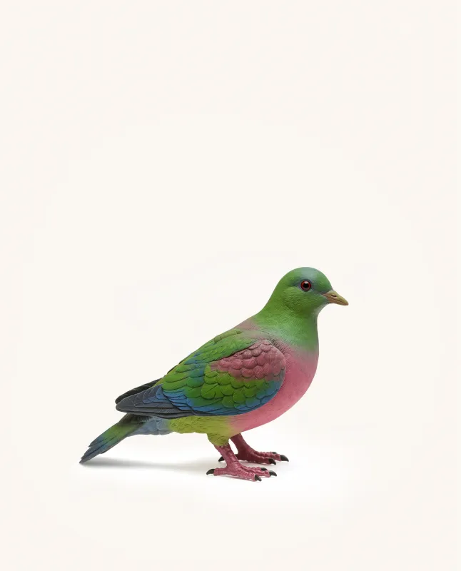 Pigeon Clutch Bag - Multicolor sold by JW PEI
