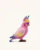 Blushing Cockatoo Bag - Multicolor sold by JW PEI