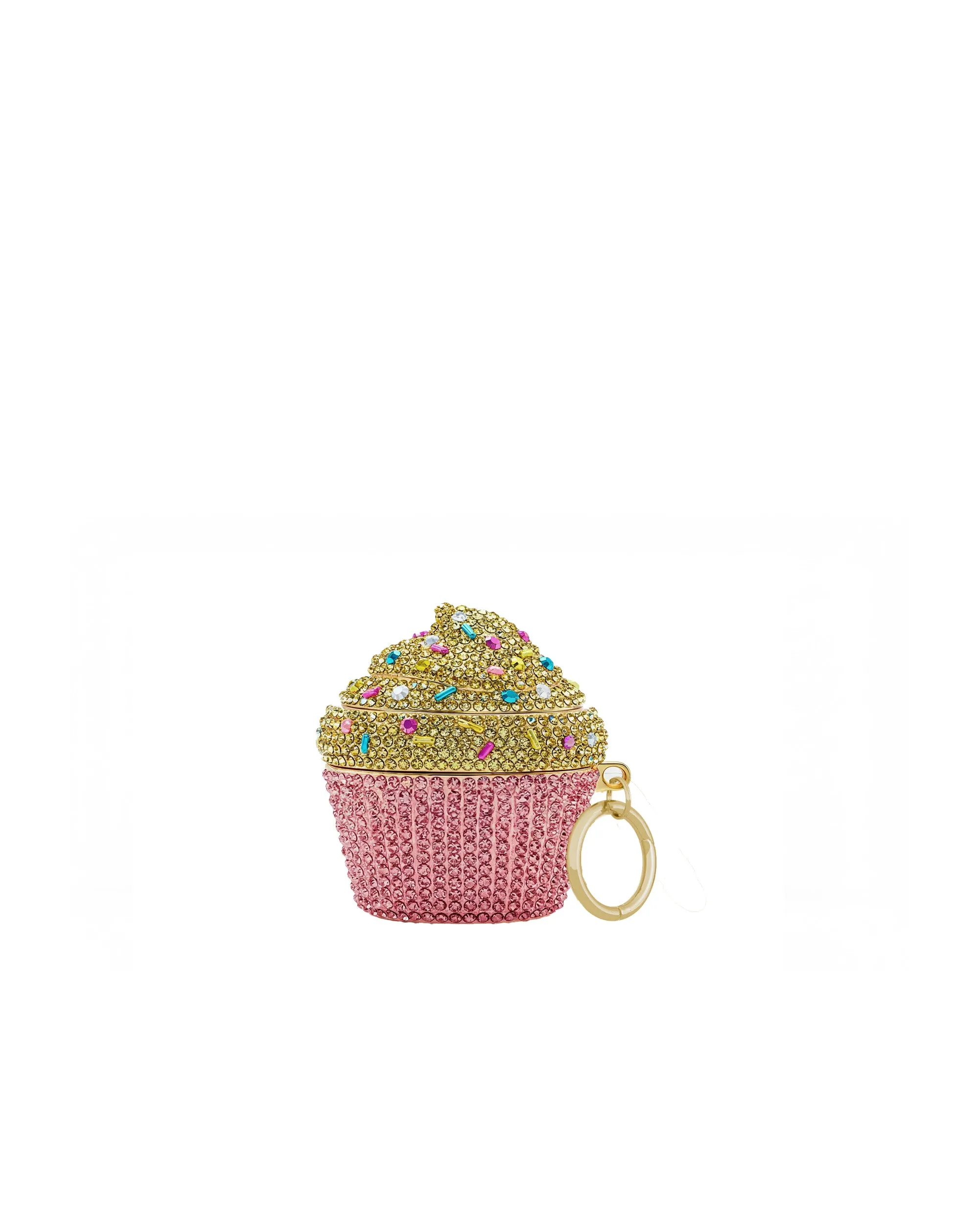 Rhinestone Cupcake AirPods Case - Multicolor Pink sold by JW PEI