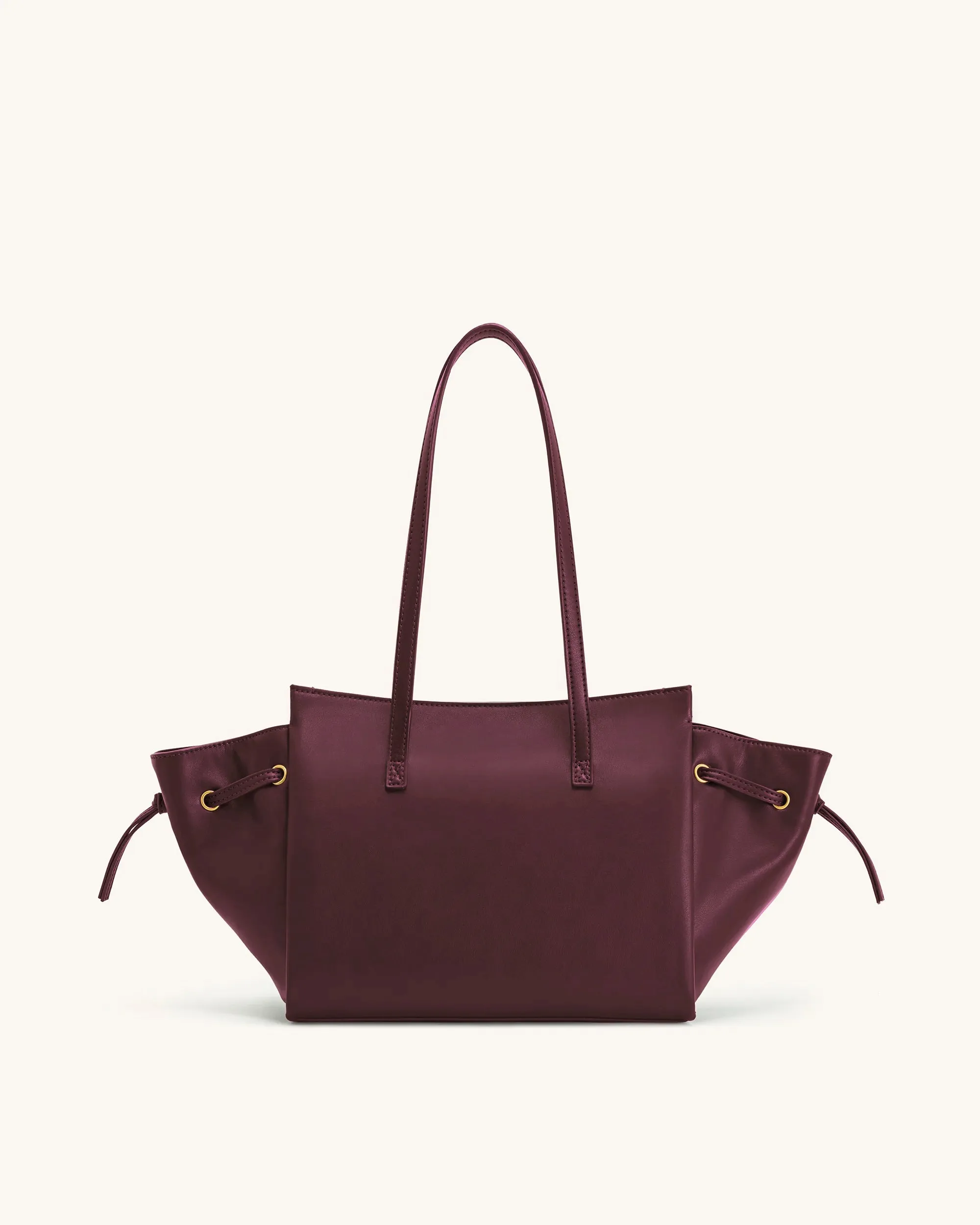 Linda Tote Bag - Deep Burgundy sold by JW PEI product image thumbnail 3