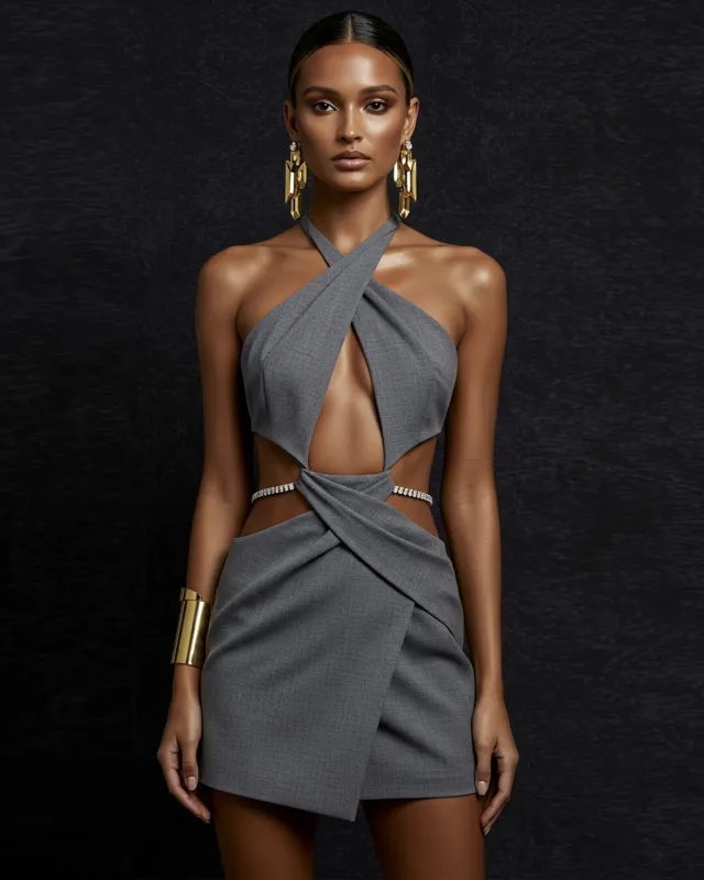 Twisted Chic Set - Gray sold by JW PEI