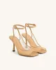 Serenity Open Toe Mesh Slingback Sandals - Khaki sold by JW PEI
