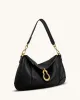 Jayla Charm Shoulder Bag - Black sold by JW PEI