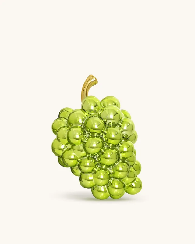 Eleanor Grapes Clutch - Green sold by JW PEI