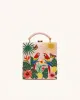 Emilia Tropical Paradise Box Clutch - Pink sold by JW PEI