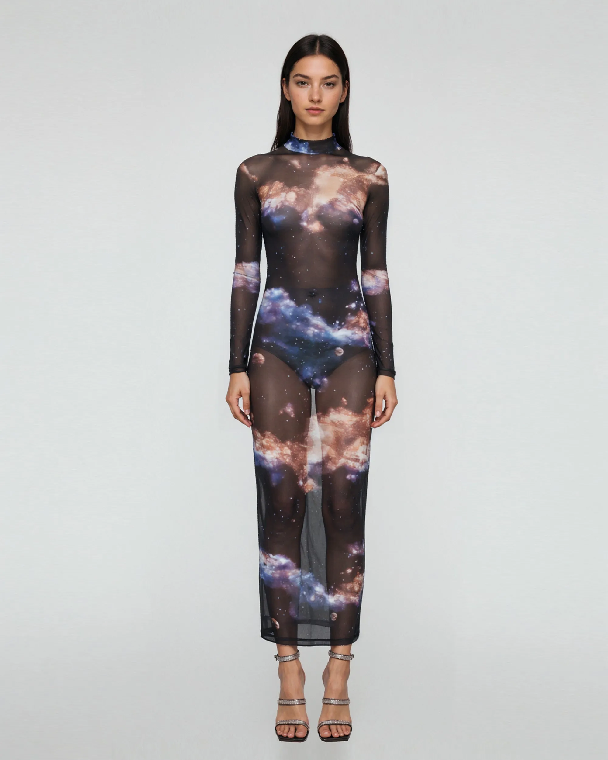 Celestial Dreams Mesh Dress - Multicolor sold by JW PEI