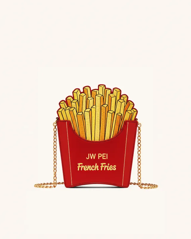Audrey French Fries Crossbody Bag - Red sold by JW PEI