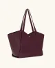 Kiana Large Capacity Tote Bag - Deep Claret sold by JW PEI